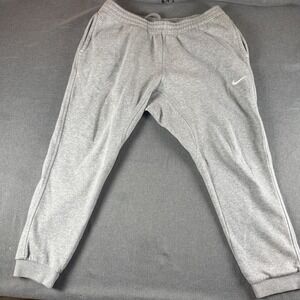 Nike Fleece‎ Jogger Gray Pants Men XL RN#56323